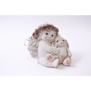 Dreamsicles, Best Buddies, Cherub Angel with Bunny, Figurine, ~ 251008-WH 1364